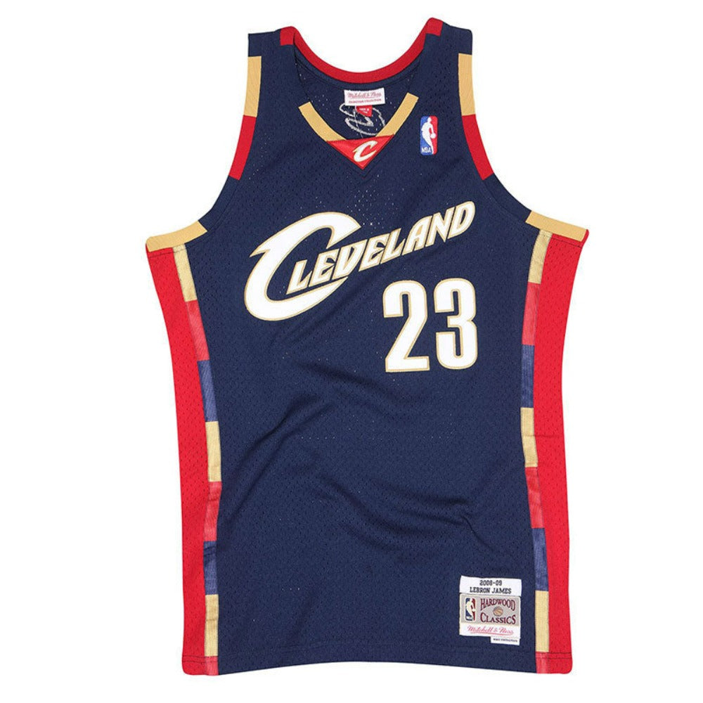 Mitchell & Ness - Cleveland Cavaliers Lebron James NBA Swingman Jersey - Blue